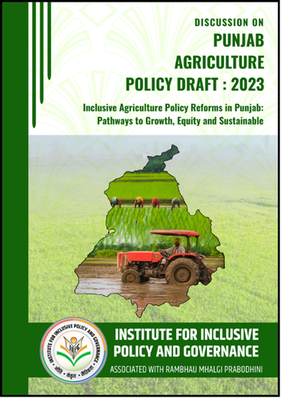 Punjab Agriculture Policy Draft 2023
